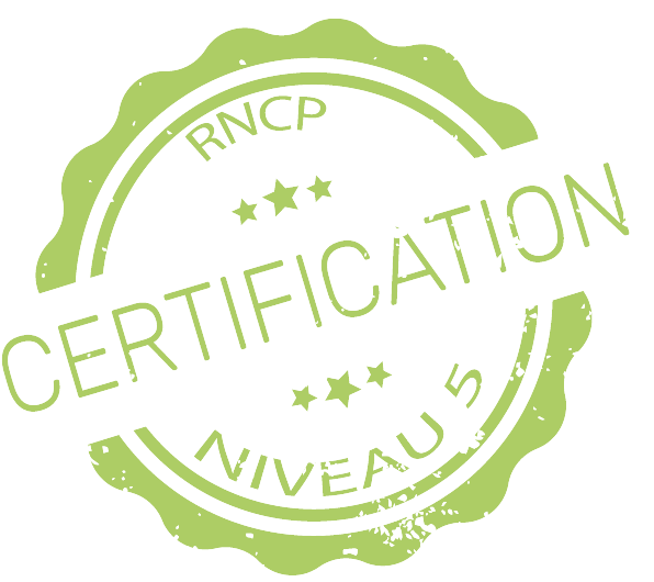 Tampon certification RNCP TCF